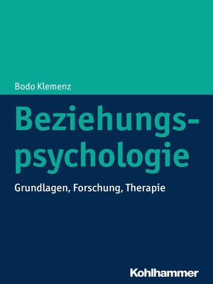 cover image of Beziehungspsychologie